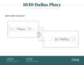 1640 Dallas Pky, Plano, TX en alquiler Plano de la planta- Imagen 2 de 2