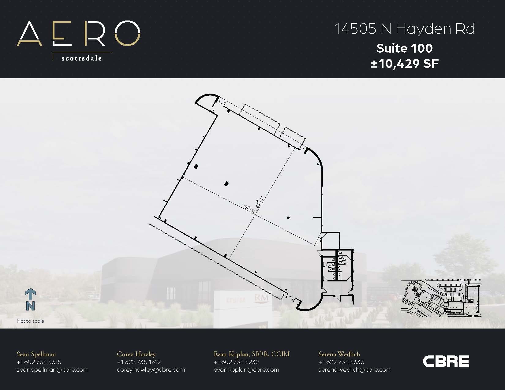 14505 N Hayden Rd, Scottsdale, AZ en alquiler Plano de la planta- Imagen 1 de 1