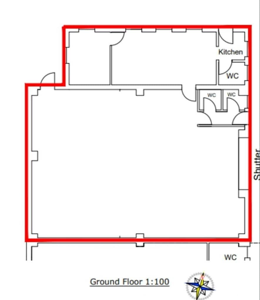 35 Willis Way, Poole en alquiler Plano de la planta- Imagen 1 de 1