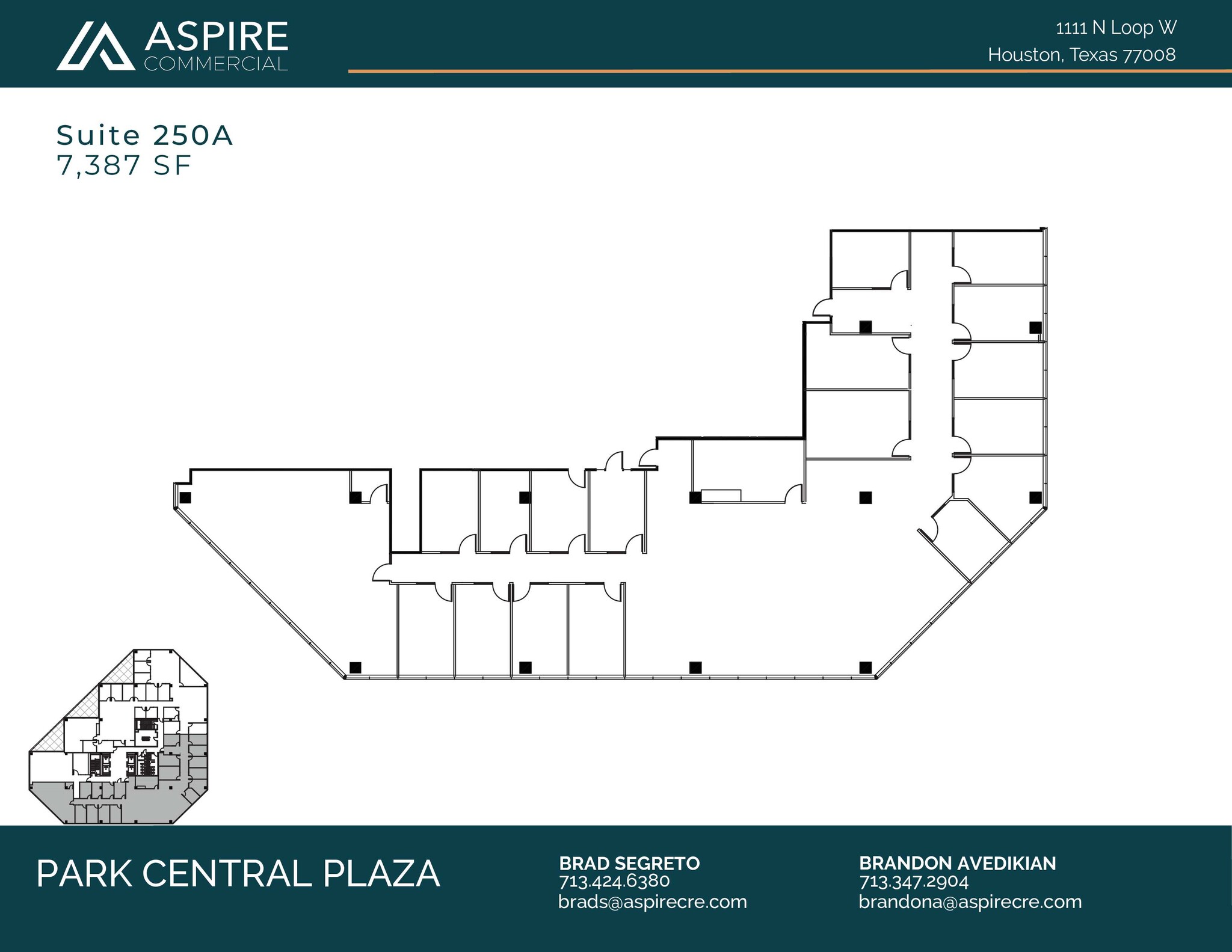 1111 N Loop W, Houston, TX en alquiler Plano de la planta- Imagen 1 de 1