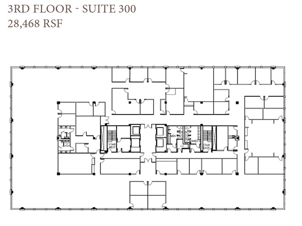 1600 McConnor Pky, Schaumburg, IL en alquiler Plano de la planta- Imagen 1 de 9