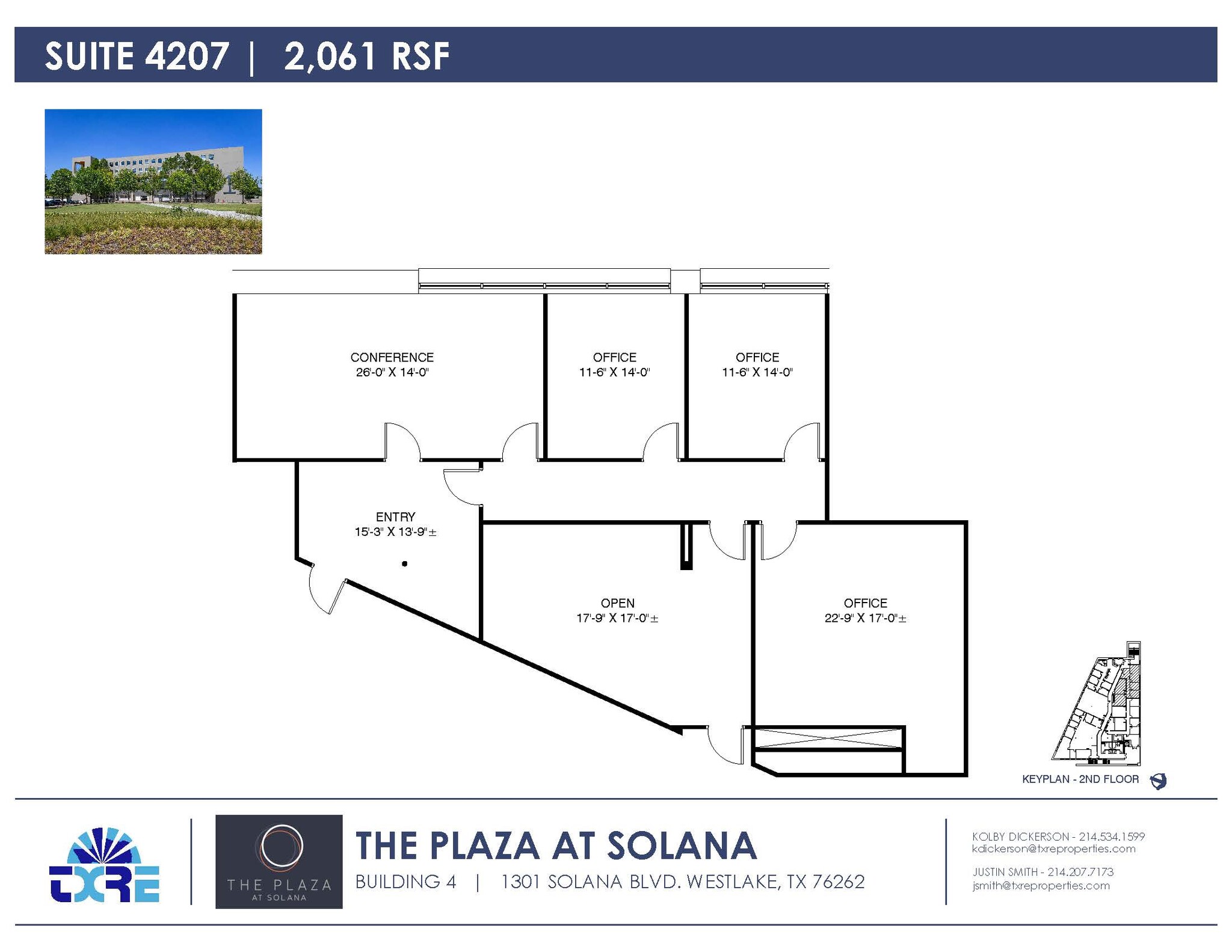 1301 Solana Blvd, Westlake, TX en alquiler Plano de la planta- Imagen 1 de 1