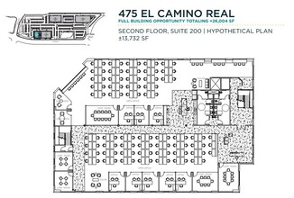 481-495 El Camino Real, Santa Clara, CA en alquiler Plano de la planta- Imagen 1 de 1