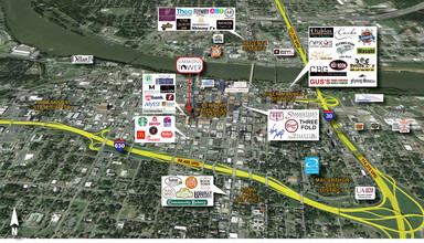 425 W Capitol Ave, Little Rock, AR - VISTA AÉREA  vista de mapa