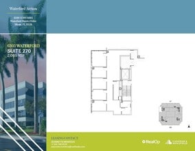 6303 Blue Lagoon Dr, Miami, FL en alquiler Plano de la planta- Imagen 1 de 1