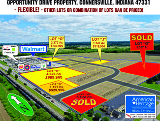 Más detalles para 0000 Western, Connersville, IN - Terrenos en venta