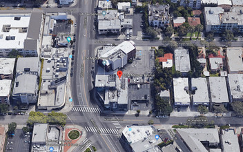 8378-8384 Melrose Ave, Los Angeles, CA - VISTA AÉREA  vista de mapa - Image1