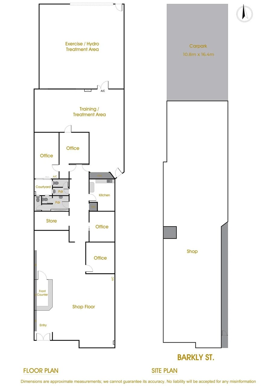 586 Barkly St, West Footscray en venta Plano de la planta- Imagen 1 de 8