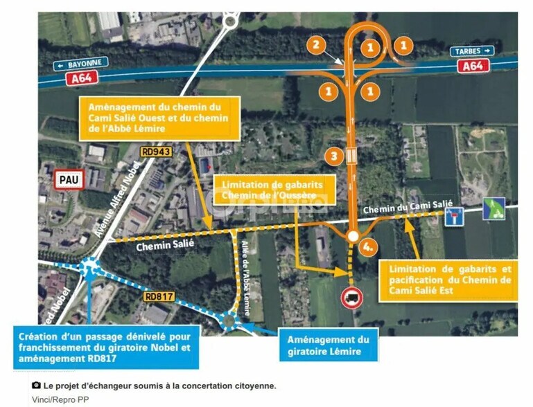 Terreno en Morlaàs en venta - Foto del edificio - Imagen 3 de 4