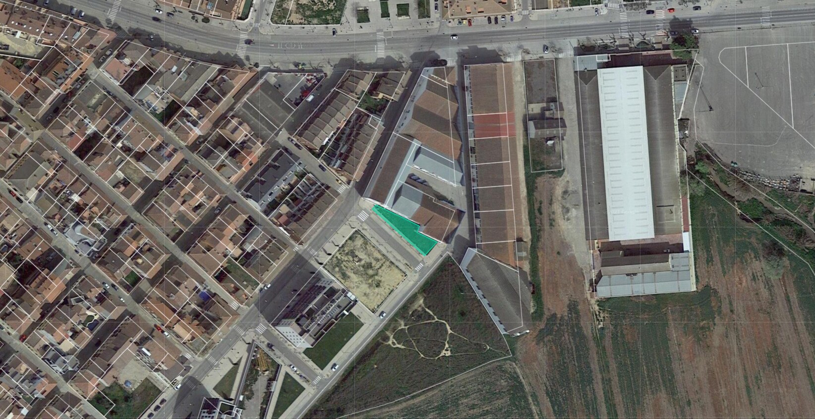 Calle Benito Coll, Parcela 4, Binéfar, Huesca en venta Plano de la planta- Imagen 1 de 18