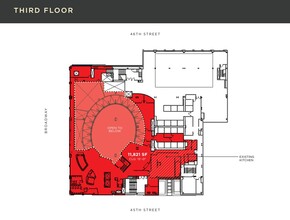 1540 Broadway, New York, NY en alquiler Plano de la planta- Imagen 2 de 2