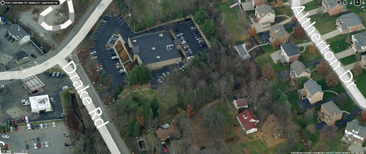 101 Drake Rd, Upper Saint Clair, PA en alquiler Vista aérea- Imagen 1 de 21