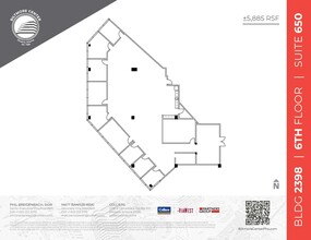 2398 E Camelback Rd, Phoenix, AZ en alquiler Plano de la planta- Imagen 1 de 1