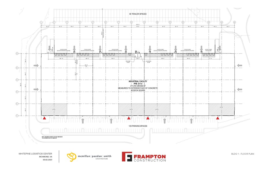 8800 Whitepine Rd, Chesterfield, VA en alquiler - Plano de la planta - Imagen 2 de 12