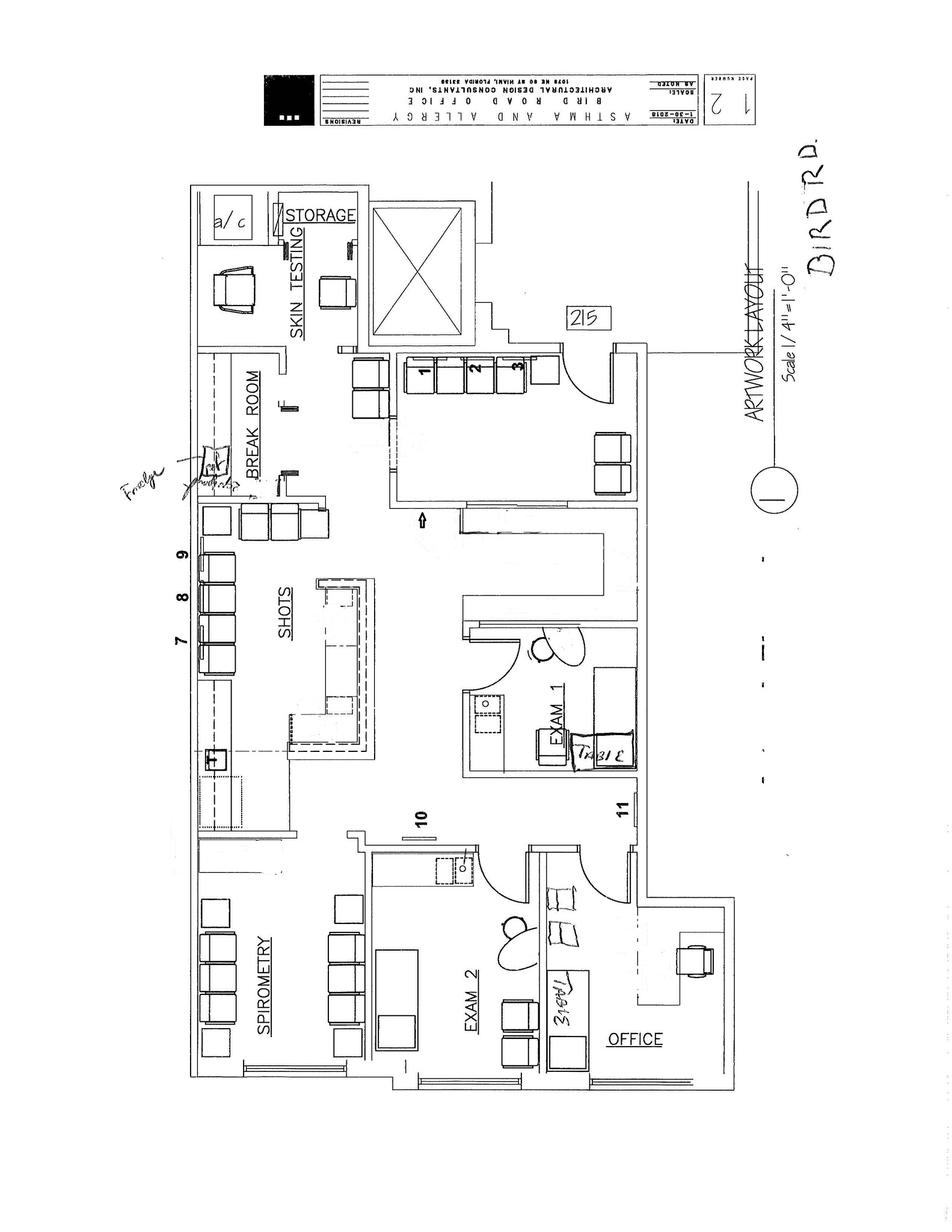 12905 SW 42nd St, Miami, FL en alquiler Plano de la planta- Imagen 1 de 4