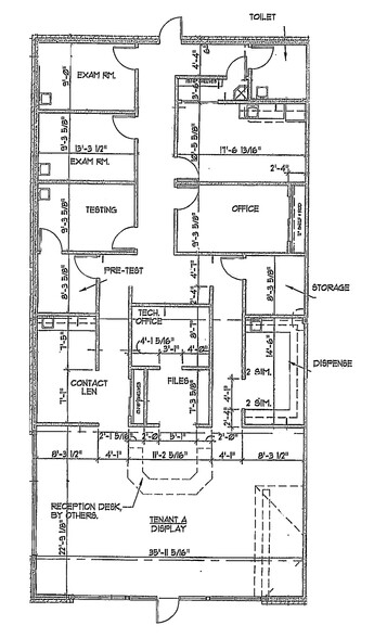 3821-3829 Veterans Memorial Pky, O'Fallon, MO en alquiler - Plano de la planta - Imagen 3 de 3