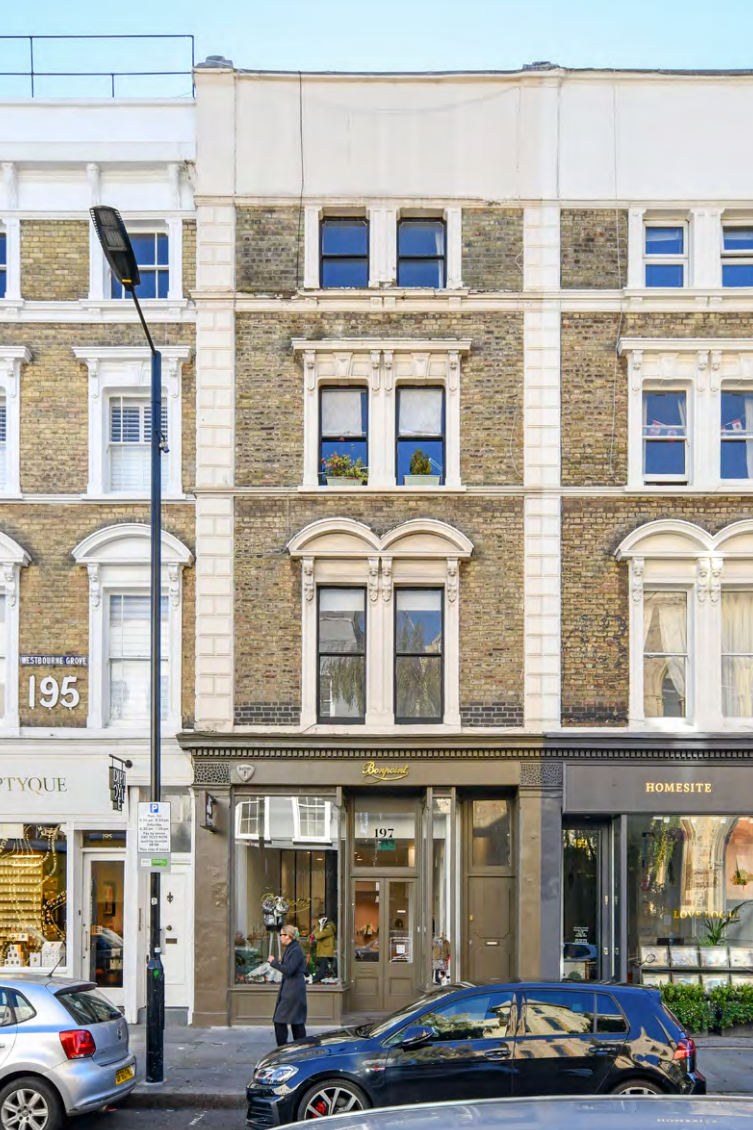 197 Westbourne Grove, London en venta Foto del edificio- Imagen 1 de 3