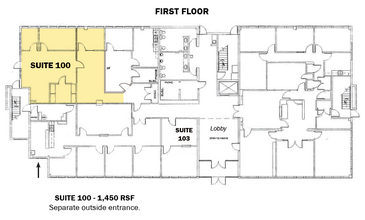 2840 E 51st St, Tulsa, OK en alquiler Plano de la planta- Imagen 2 de 3