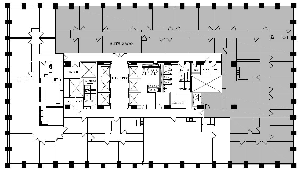 110 W 7th St S, Tulsa, OK en alquiler Plano de la planta- Imagen 1 de 1