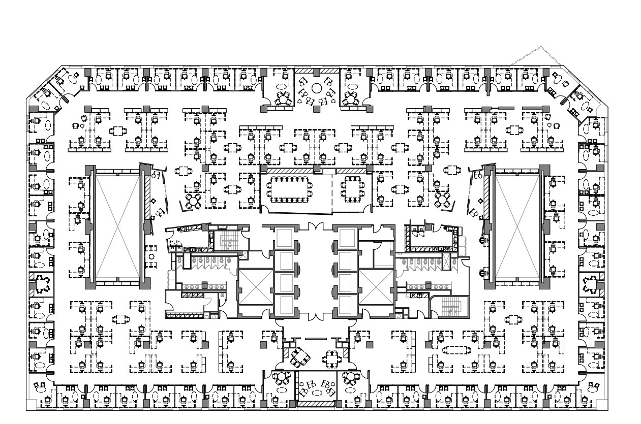 1717 H St NW, Washington, DC en alquiler Plano de la planta- Imagen 1 de 1