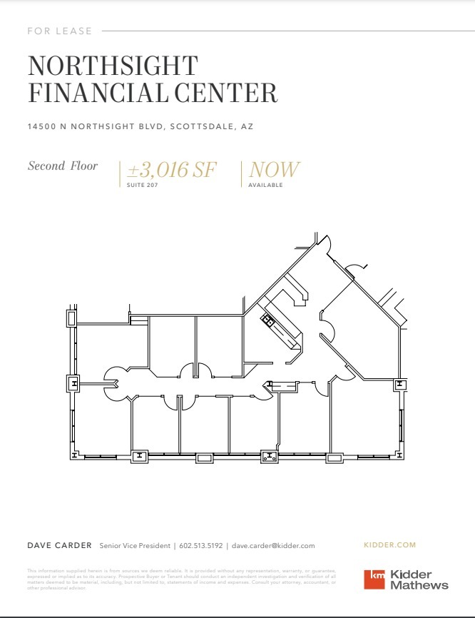 14500 N Northsight Blvd, Scottsdale, AZ en alquiler Plano de la planta- Imagen 1 de 1