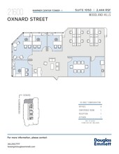 21600 Oxnard St, Woodland Hills, CA en alquiler Plano de la planta- Imagen 1 de 1