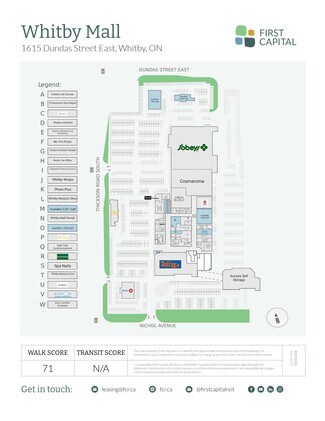 Más detalles de 1603-1615 Dundas St E, Whitby, ON - Oficina, local en alquiler