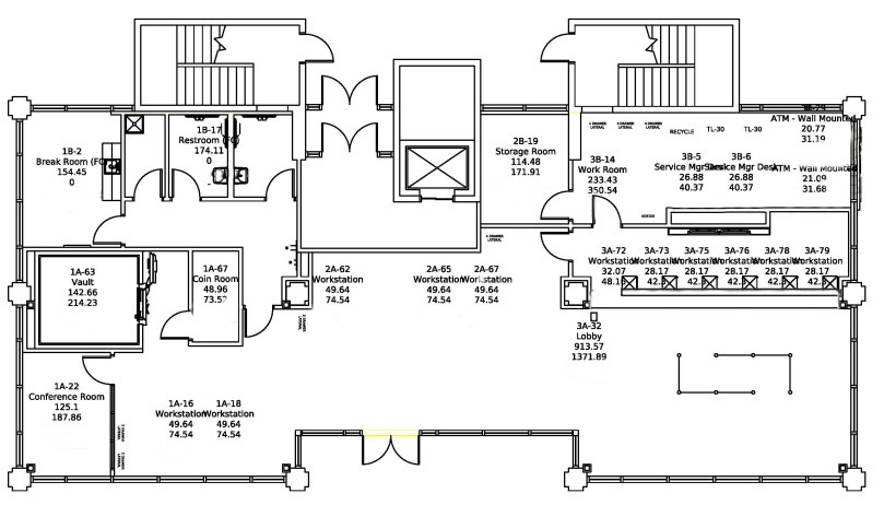 600 Crawford St, Portsmouth, VA en alquiler Plano de la planta- Imagen 1 de 1