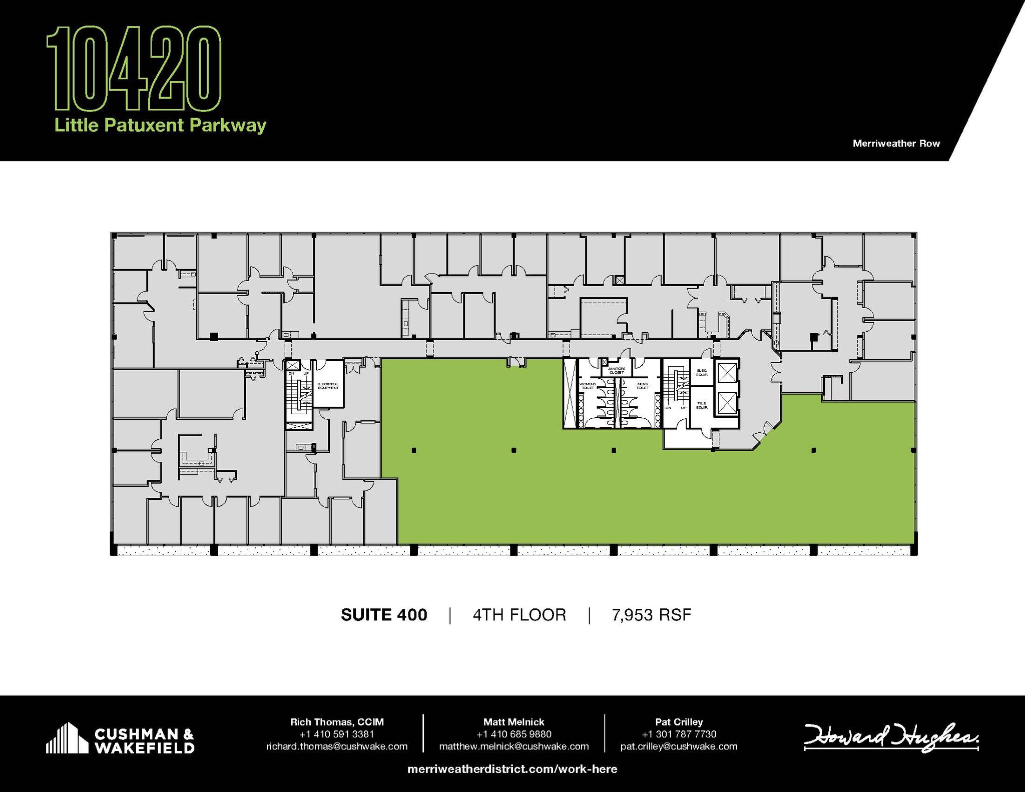 10480 Little Patuxent Pky, Columbia, MD en alquiler Plano de la planta- Imagen 1 de 1