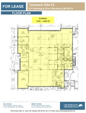 611 Bielenberg Dr, Woodbury, MN en alquiler Plano de la planta- Imagen 1 de 1