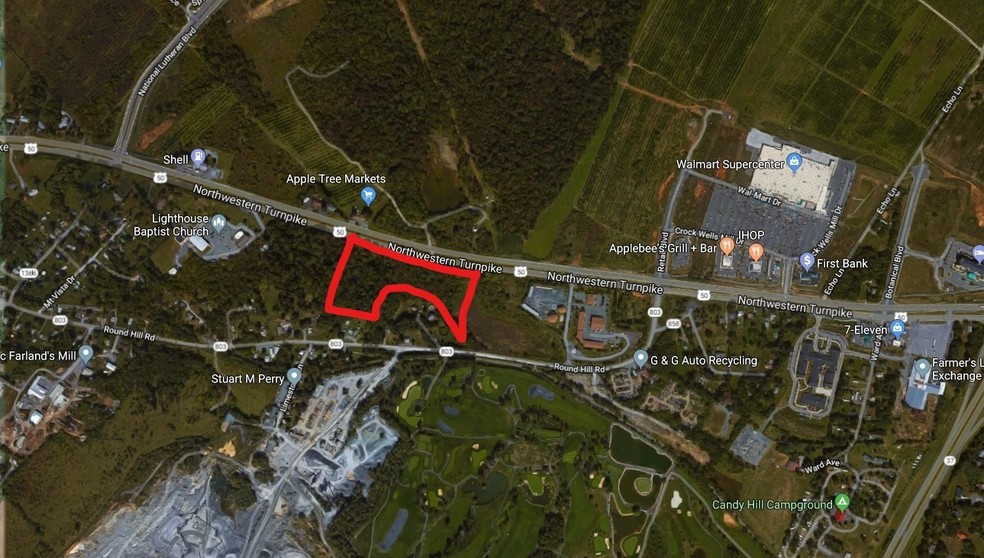 0 Northwestern Pike, Winchester, VA en venta - Vista aérea - Imagen 2 de 4