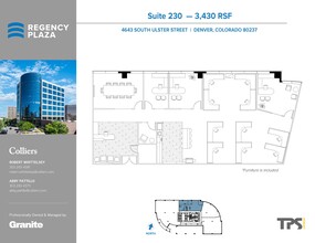 4643 S Ulster St, Denver, CO en alquiler Plano de la planta- Imagen 1 de 1