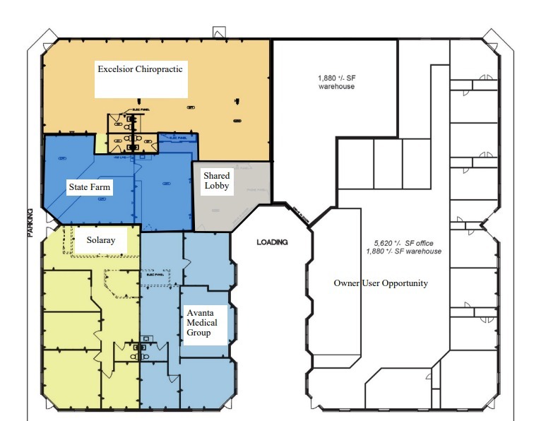 618 Cepi Dr, Chesterfield, MO en alquiler Plano de la planta- Imagen 1 de 1