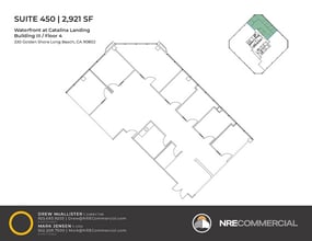 330 Golden Shore, Long Beach, CA en alquiler Plano de la planta- Imagen 1 de 1
