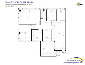 3 SW 129th Ave, Pembroke Pines, FL en alquiler Plano de la planta- Imagen 2 de 7