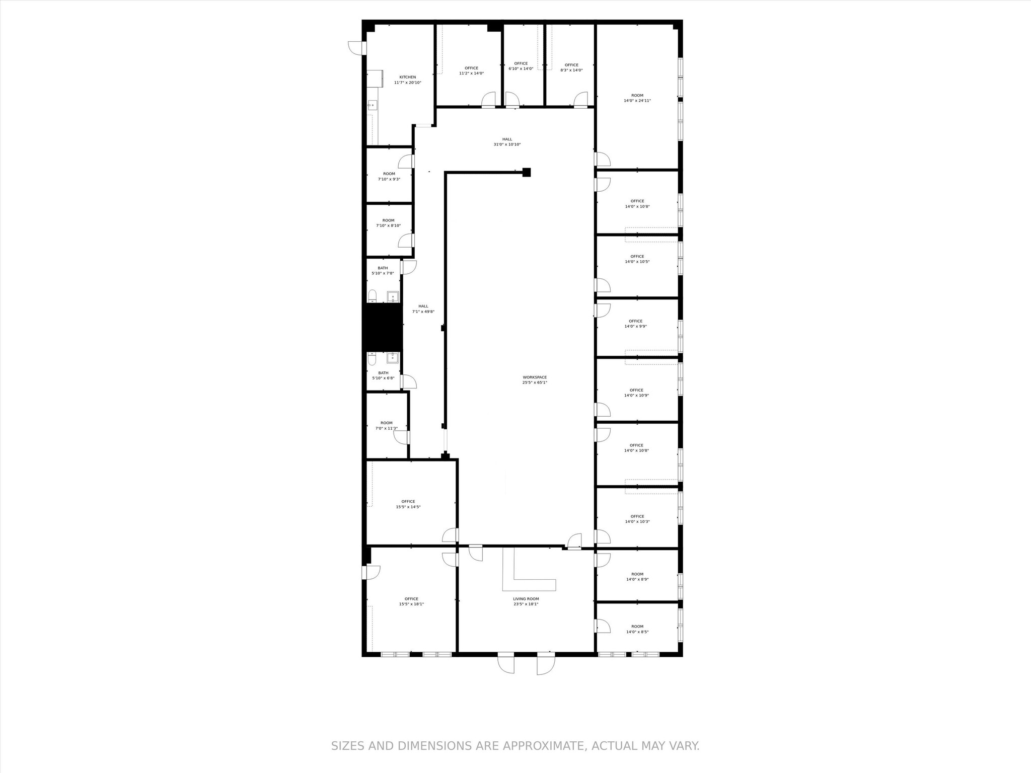 8303 Cypresswood Dr, Spring, TX en alquiler Plano de la planta- Imagen 1 de 1