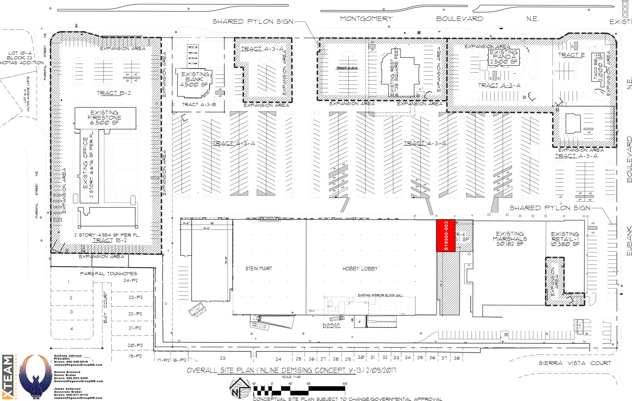 9500 Montgomery Blvd NE, Albuquerque, NM en alquiler Plano del sitio- Imagen 1 de 1