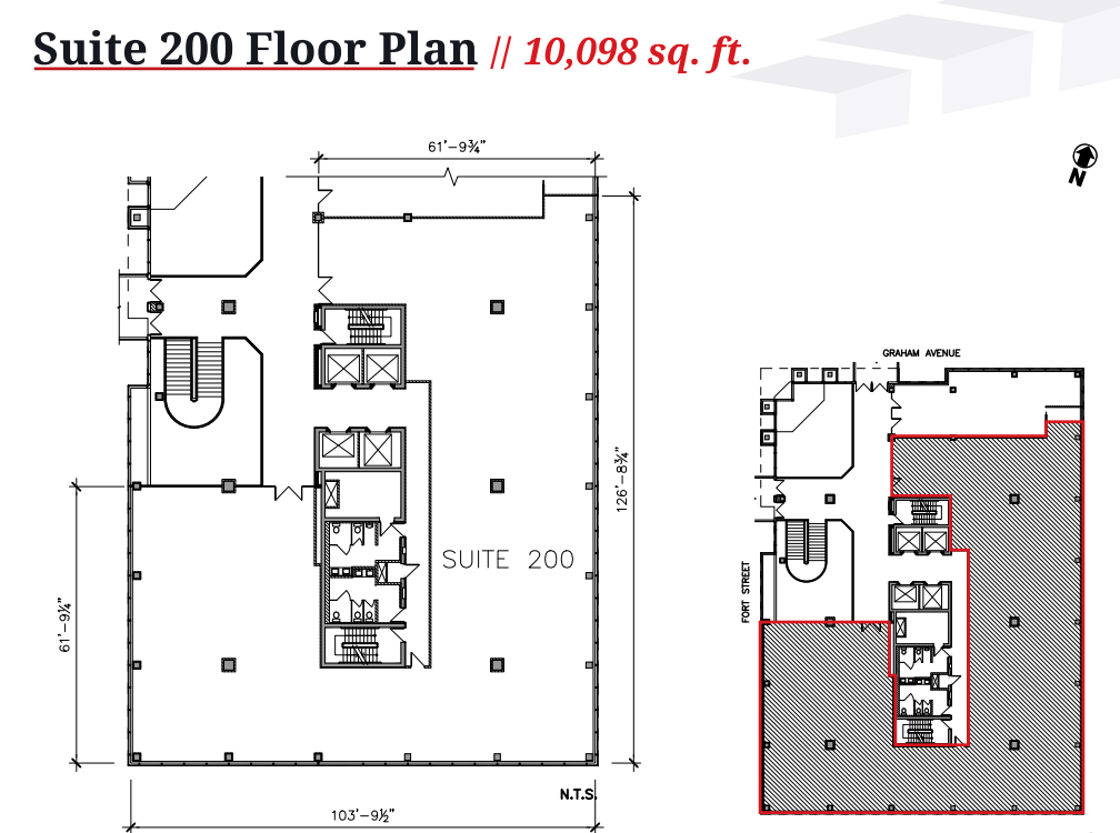 200 Graham Ave, Winnipeg, MB en alquiler Plano de la planta- Imagen 1 de 1