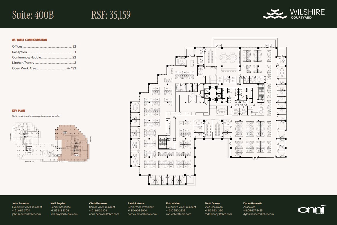 5700 Wilshire Blvd, Los Angeles, CA en alquiler Plano de la planta- Imagen 1 de 1