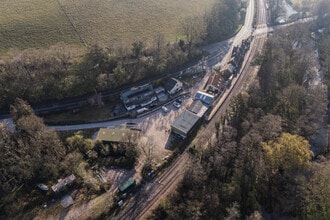Eggesford Station Yard, Chulmleigh, DEV - Aérea vista de mapa - Image1