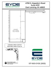 4790 S Hagadorn Rd, East Lansing, MI en alquiler Plano del sitio- Imagen 1 de 1