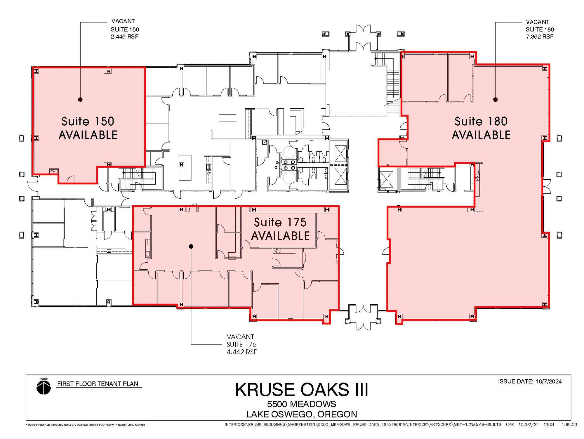 5500 Meadows Rd, Lake Oswego, OR en alquiler Plano de la planta- Imagen 1 de 1