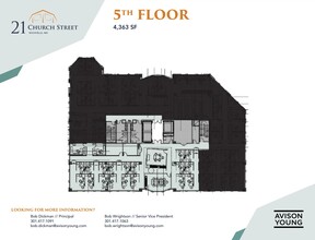 21 Church St, Rockville, MD en alquiler Plano de la planta- Imagen 2 de 2