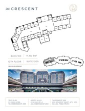 100 Crescent Ct, Dallas, TX en alquiler Plano de la planta- Imagen 1 de 1