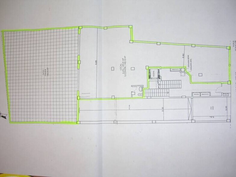 Local en Crevillent, Alicante en venta - Plano de la planta - Imagen 1 de 1