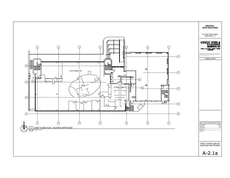 333 Post Rd W, Westport, CT en alquiler Plano de la planta- Imagen 1 de 6