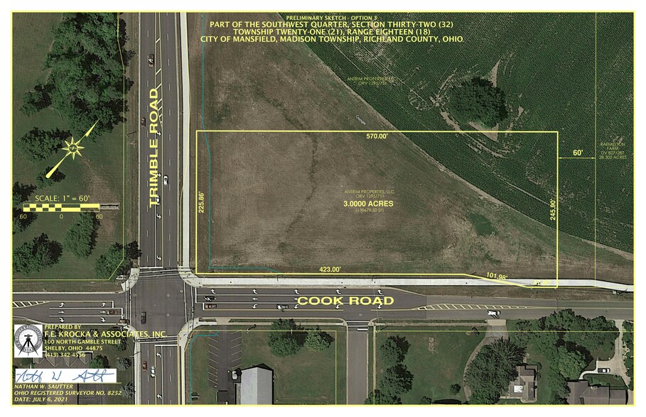 Trimble Rd, Mansfield, OH en venta - Plano del sitio - Imagen 3 de 3