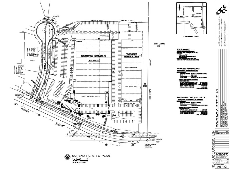 2175 Harmon Rd, Auburn Hills, MI en alquiler - Plano del sitio - Imagen 2 de 2