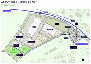 Andover Business Park, Andover en alquiler Plano del sitio- Imagen 2 de 2