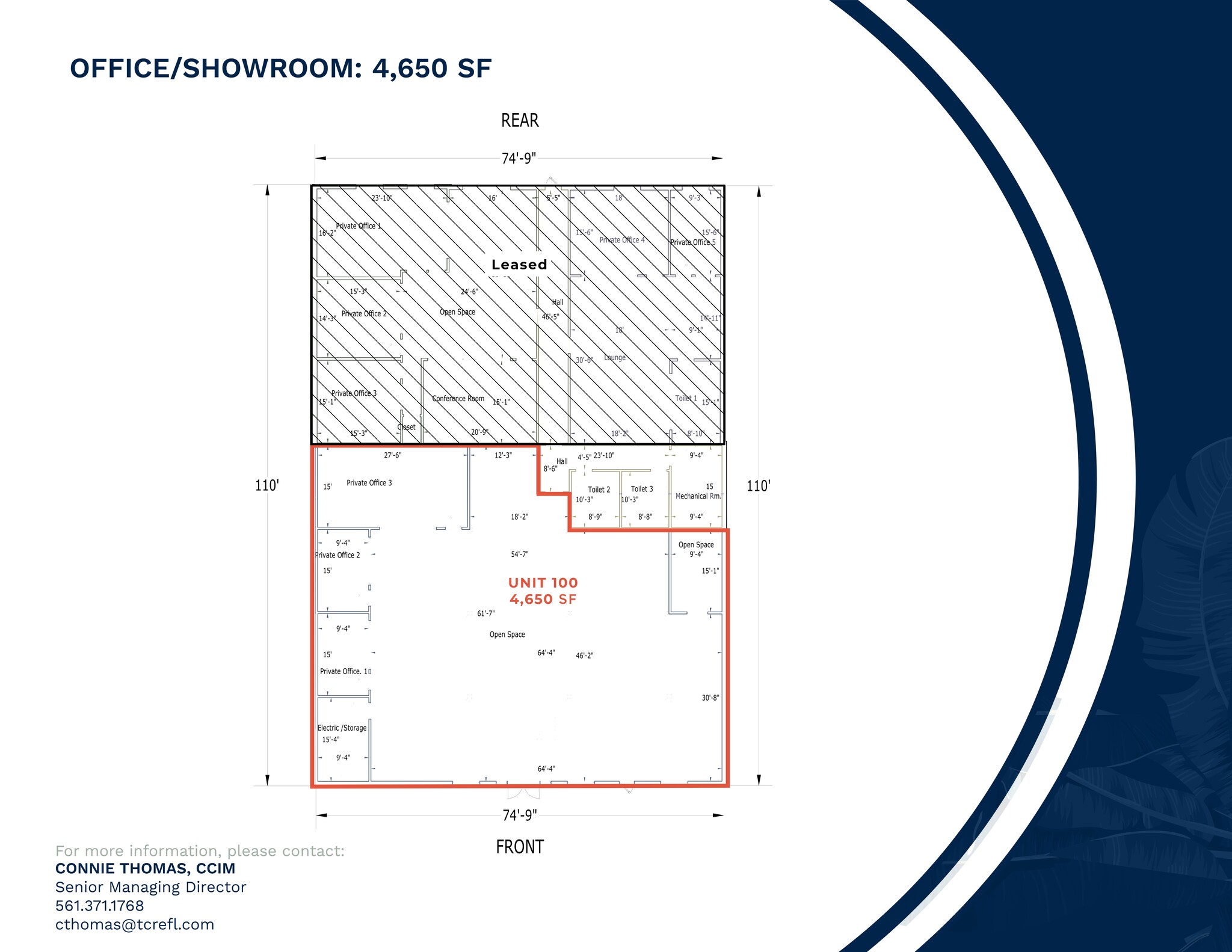 1220-1500 Elizabeth Ave, West Palm Beach, FL en alquiler Plano del sitio- Imagen 1 de 1